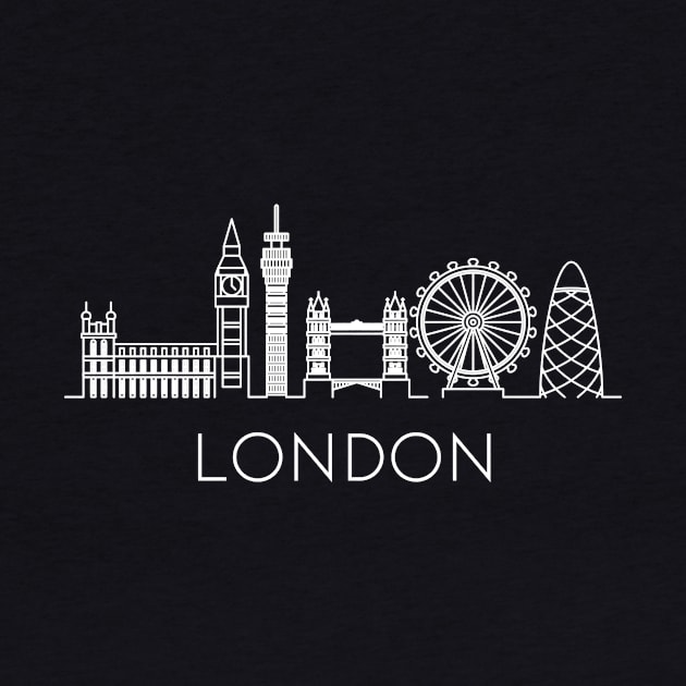 London Skyline by Printadorable